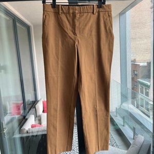 Theory Brown Cropped Pants